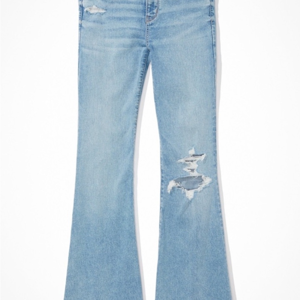 American Eagle 8 short Flared Jeans